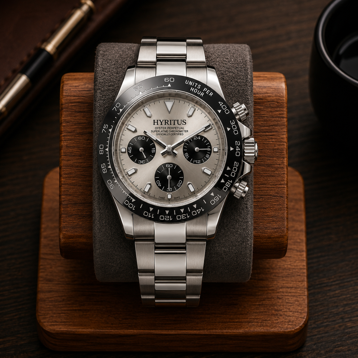 HYRITUS KEPLER CHAMPAGNE STEEL
